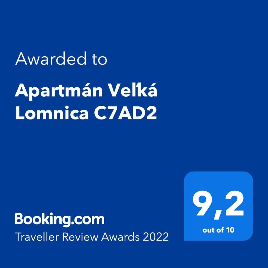 Апартаменты Apartman Velka Lomnica C7Ad2 Экстерьер фото